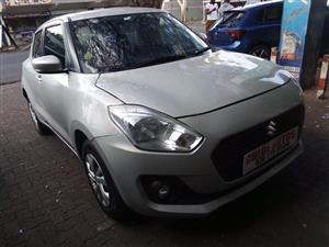 2018 SUZUKI SWIFT 1.2GLS MANUAL SILVER COLOR  FULL SERVICE HISTORY  