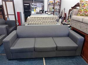 Three seater couch dark grey