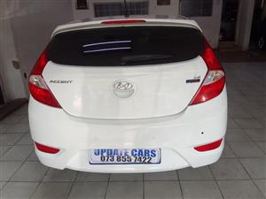 2016 HYUNDAI ACCENT 1.6 HATCHBACK MANUAL (CASH ONLY)  PETROL WHITE. 78.000KM