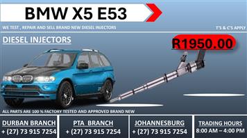 BMW X5 E53 Diesel Injectors 