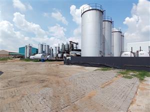 1.2 Million Litre Liquid Storage Facility for sale in Naledi industrial area