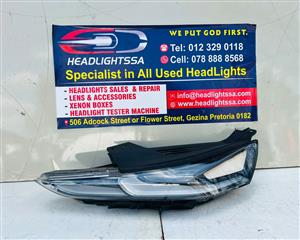 Hyundai Santa Fe left side LED daylight running light and indicator 