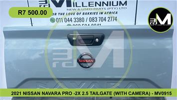 2021 NISSAN NAVARA PRO - 2X 2.5 TAILGATE (WITH CAMERA) - MV0915