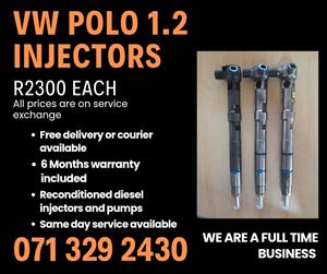 VW POLO 1.2 INJECTORS FOR SALE WITH WARRANTY INCLUDED 