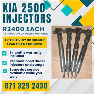 KIA 2500 INJECTORS FOR SALE WITH WARRANTY INCLUDED 
