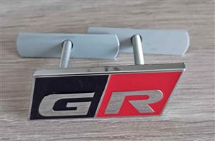 Toyota GR Sport badges emblems stickers