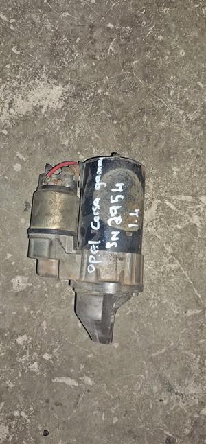 Opel corsa gamma 1.4 starter available