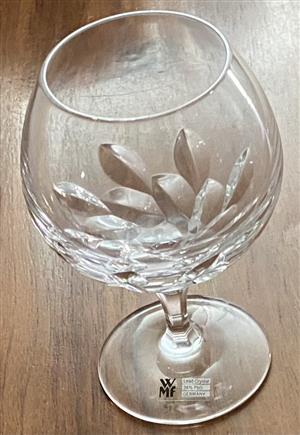 Vintage WMF Nachtmann 24% Lead Crystal Cognac / Brandy Glasses 10