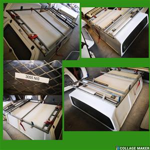 Nissan NP300 Single Cab High Roof Blindside Canopy + Roof Rack