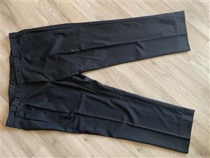 Mens specialised tailored smart pants Specialised for men of XXXL/ size 50 Black
