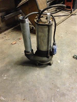 Dirty water submersible drain pump single phase