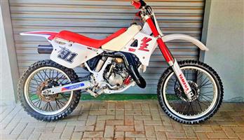 1991 Yz125 old school moto