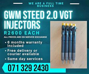 GWM STEED 2.0 VGT INJECTORS FOR SALE WITH WARRANTY