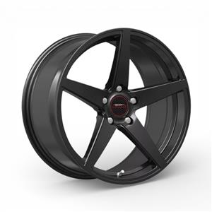 18″ A-Line Spectra 5/112 Velvet Black Flow Forming Alloy Wheels