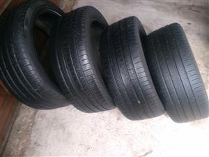 Set 245/45/20 Pirelli Tyres fits Evoque Range Rover