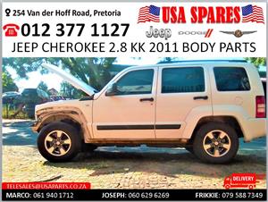 Jeep Cherokee 2.8 KK 2011 body spares for sale 