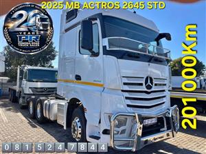 2025 MERCEDES BENZ ACTROS 2645 STANDARD FOR SALE