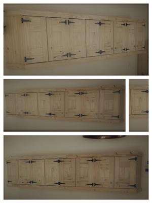 Kitchen Cupboard Wall unit Farmhouse series 4000 - Raw