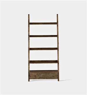 Quality bookcase with drawer