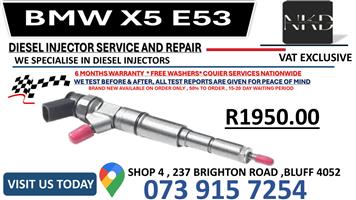 BMW X5 E53 Diesel Injectors 