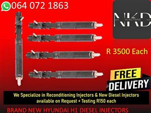 BRAND NEW HYUNDAI H1 DIESEL INNJECTORS FOR SALE