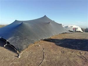 Stretch tents for hire and sale