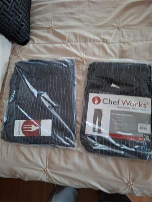 Chefs" Pants and Jackets for sale