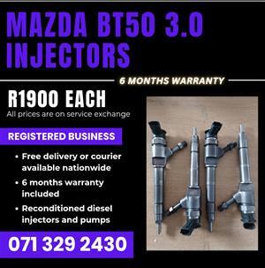 MAZDA BT50 3.0 INJECTORS FOR SALE WITH WARRANTY 