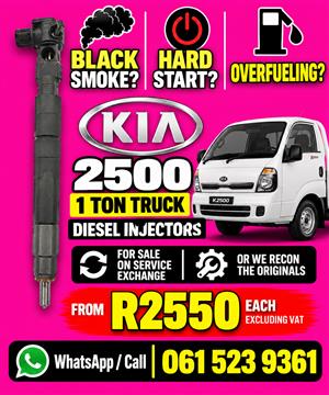 KIA 2500 1 TON DIESEL INJECTORS FOR SALE IN SOWETO 