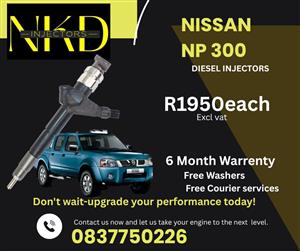 NISSAN NP300 DIESEL INJECTORS FOR SALE