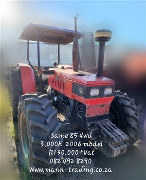 Same 85 4WD Tractor