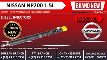 Nissan NP200 1.5L(BRAND NEW) Diesel Injector