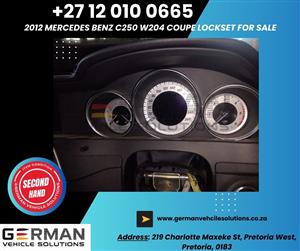 2012 Mercedes Benz c250 w204 coupe lockset for sale used 