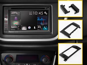 Radio Fascia Trim Plate For Isuzu 2013 (double din)