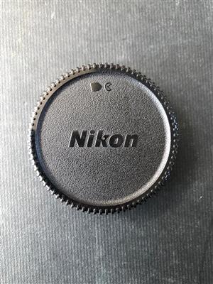 Nikon lens back cover - protect your lens when not in use