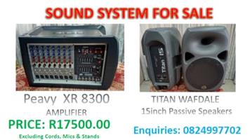 Sound System for sale