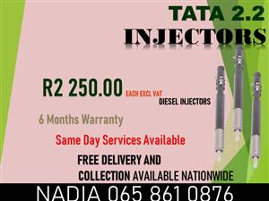 2.2 TATA DIESEL INJECTORS RECONDITIONED AND TESTED FOR SALE