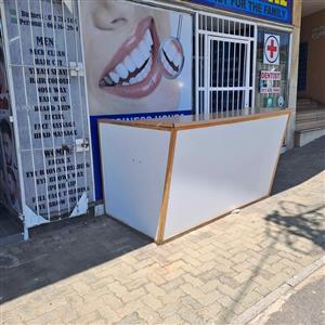 Built Reception Wood Desk Urgent Collection Only