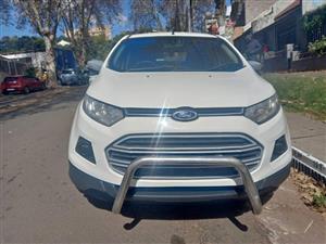 2015 FORD ECOSPORT 1.5 TDCI DIESEL, MANUAL, WHITE, LEATHER SEATS, 91000KMS