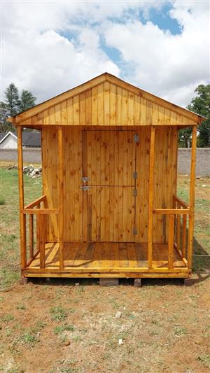 Wendy houses, log cabin and knotty pine, tool sheds, guard huts and custom-made 