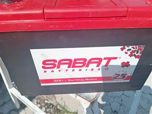 Sabat 650 battery