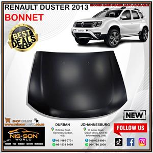 RENAULT DUSTER 2013 BONNET