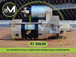 2017 MAZDA BT-50 SLE 2.2 DIESEL (P4AT) ENGINE FoMoCo STARTER MOTOR