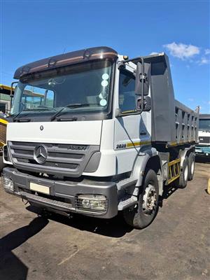 2006 Mercedes 2628 10 cube tipper for sale