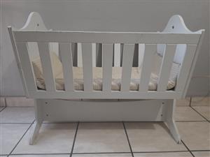 Wooden cradle Baby cot