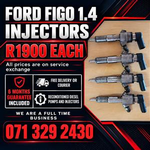 FORD FIGO 1.4 INJECTORS FOR SALE WITH WARRANTY 