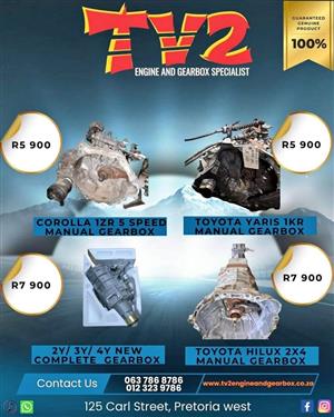 Toyota gearboxes for sale