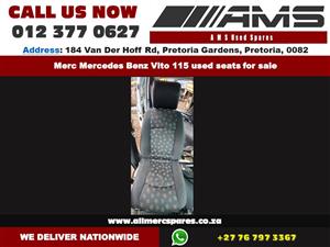 Mercedes Benz Vito 115 used seats for sale