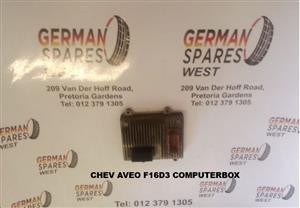 CHEV AVEO F16D3 COMPUTERBOX FOR SALE 