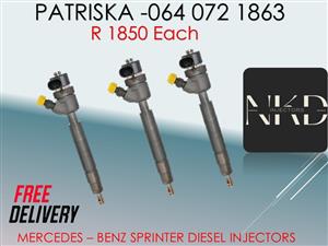 MERCEDES SPRINTER DIESEL INJECTORS FOR SALE